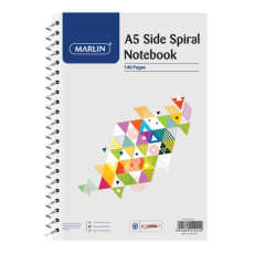 Marlin A5 Side Spiral Notebook